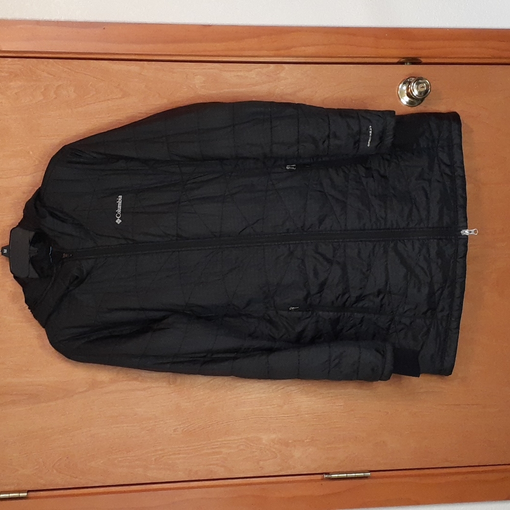 Columbia Omni Heat lightweight hooded coat sz XL